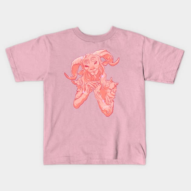 Pretty in Pan Kids T-Shirt by Sierra Snipes Studio